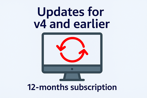 12 Months of Updates - V4 and earlier with expired period
