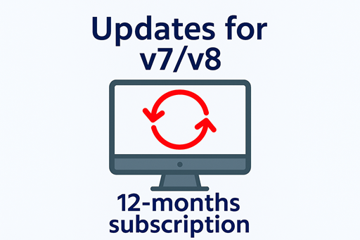 12 Months of Updates - V7/V8 with Expired Period