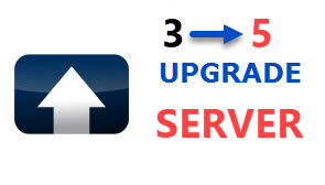 Upgrade to new version 5 from version 3 - network installations